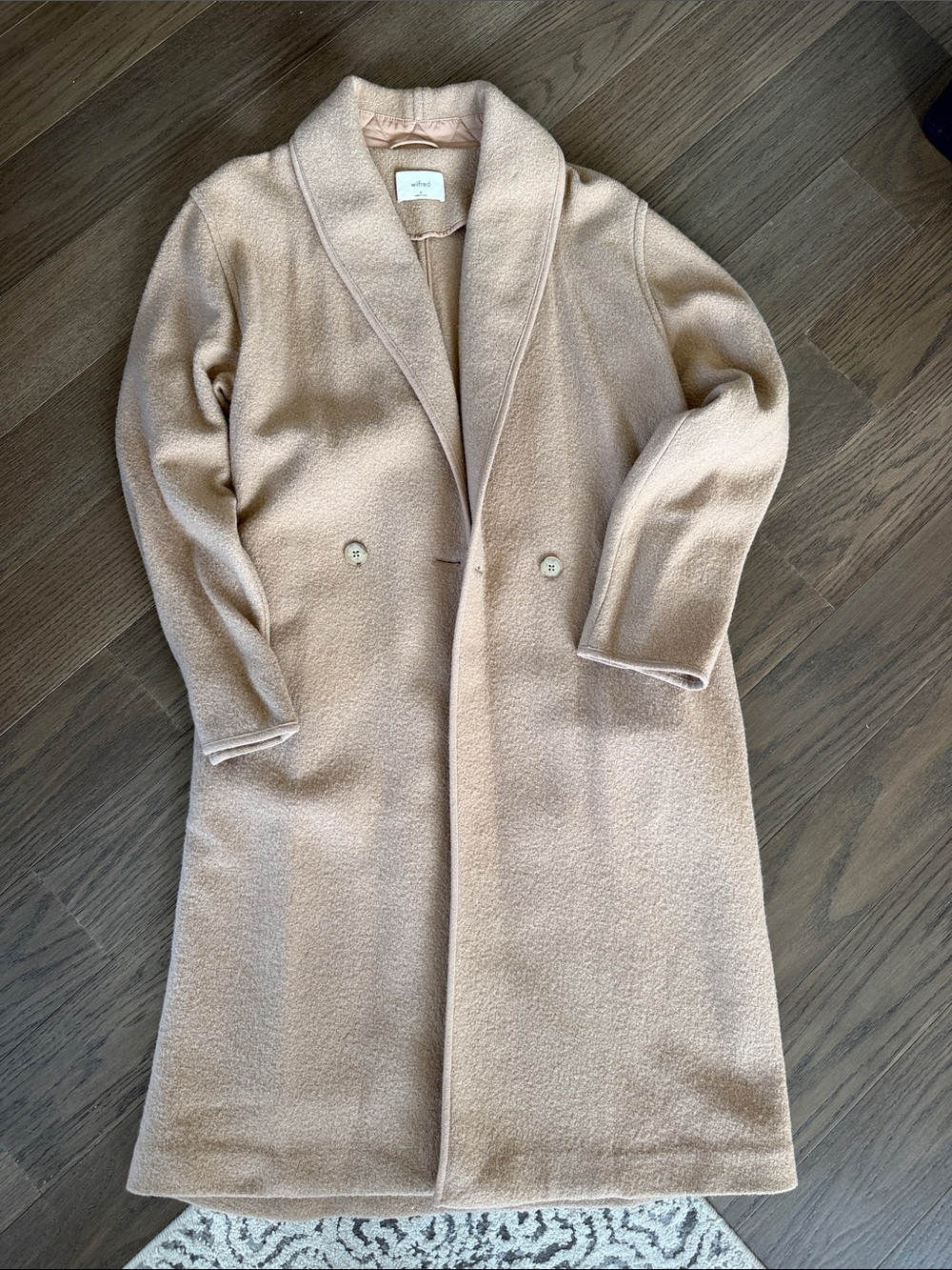 Aritizia Wilfred 100% Merino Wool Jacket